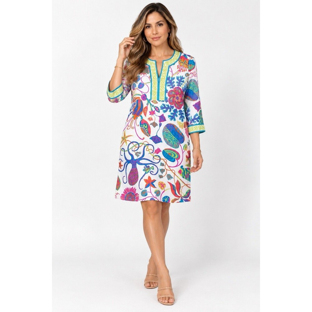 Gretchen Scott Women's 'Under the Sea' Shift Dress - Size M